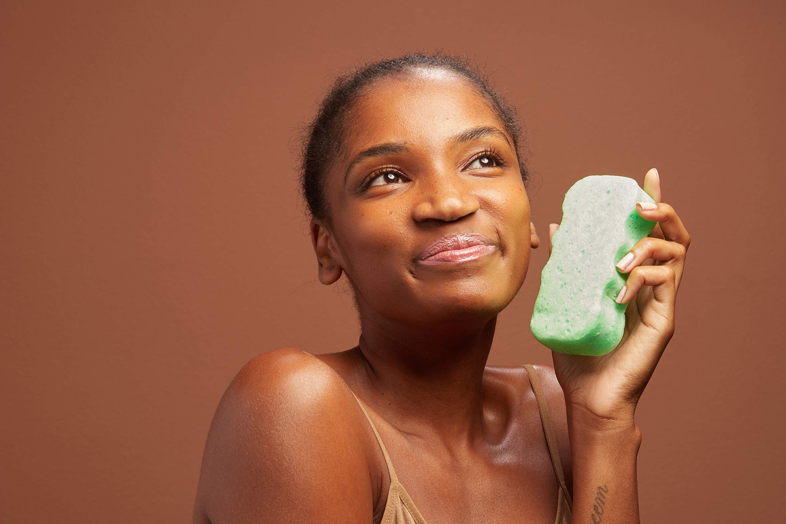 Spongeables savon intégré: ajoutez eau, mousse prête à l'emploi.