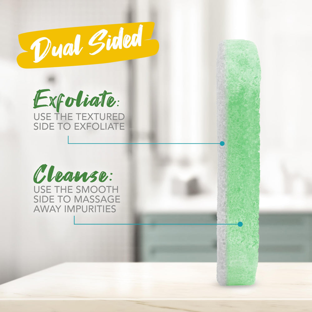 Spongeables Pedi Scrub: format prêt à l'emploi pour une routine rapide.