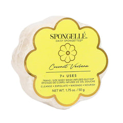 SPONGELLÉ Coco-Verveine Spongette avec texture exfoliante douce