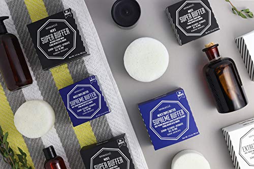 SPONGELLÉ Homme Buffer Cedar Absolute – format douche-gel nettoie en profondeur et hydrate la peau