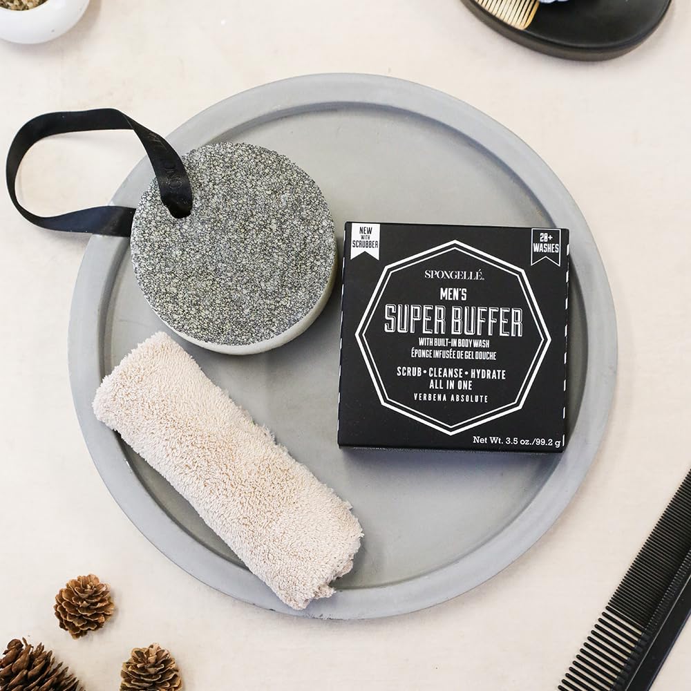 SPONGELLÉ – senteur-verveine-absolue, mousse parfumée enveloppant la peau.
