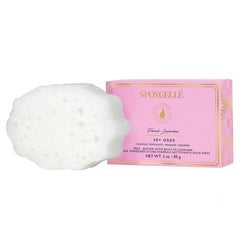 SPONGELLÉ Pedi Buffer Lavande française pour pieds doux et parfumés.