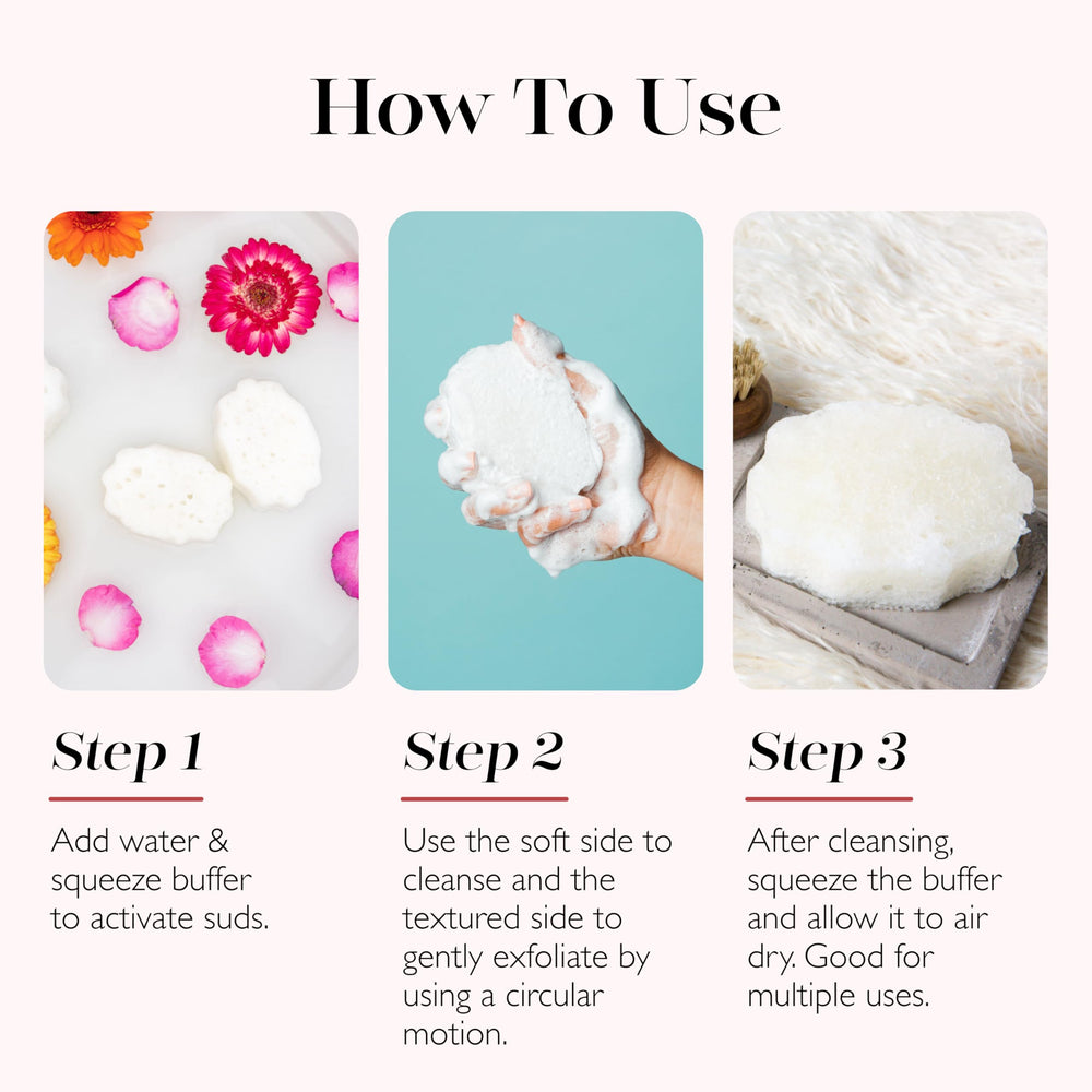SPONGELLÉ Pedi Buffer – Routine pieds rapide à la maison.