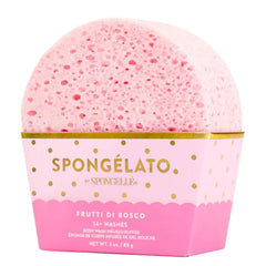 SPONGELLÉ Spongelato loofah Frutti di Bosco for gentle exfoliation and berry fragrance.