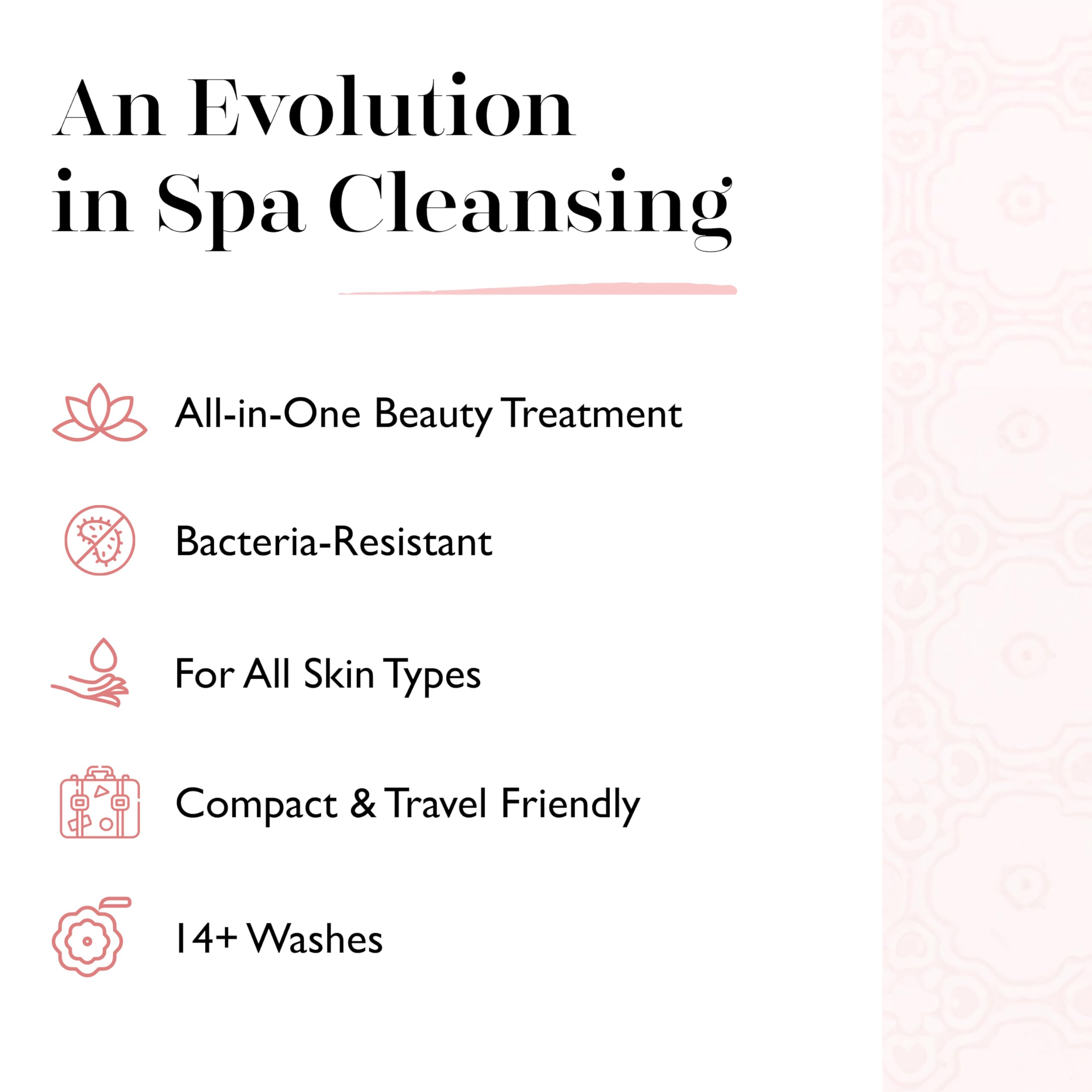 SPONGELLÉ texture luxueuse exfoliante : peau plus lisse après usage