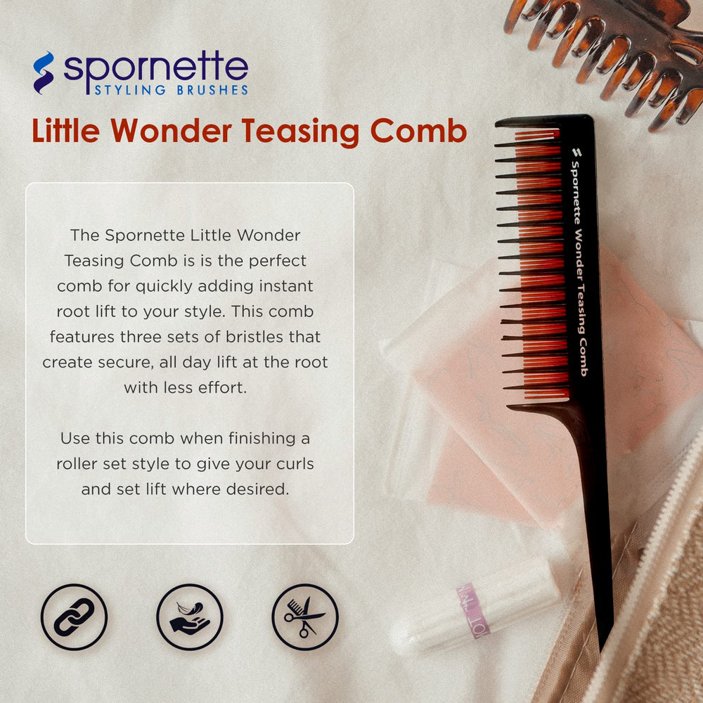 SPORNETTE Little Wonder permet un sectionnement précis et rapide pour un style fidèle.