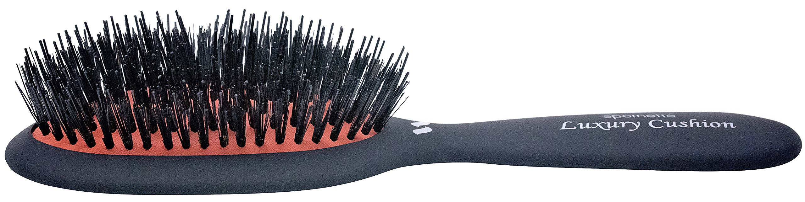SPORNETTE brosse avec nylon et sanglier, démêlage efficace en douceur
