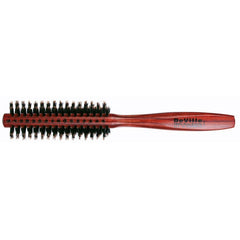 Spornette Deville : brosse ronde en poils de sanglier pour volume et brillance