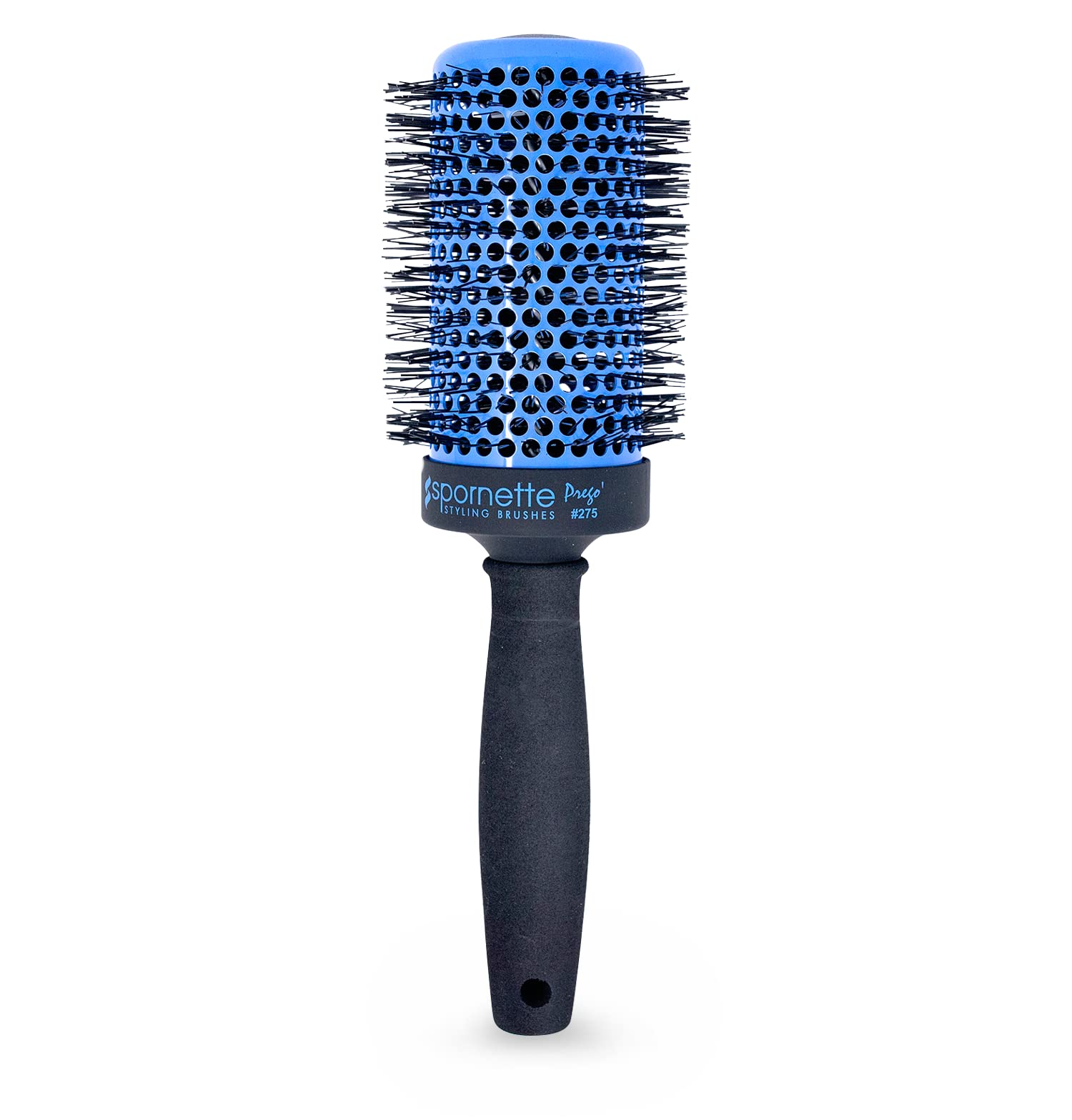 Spornette Prego brosse ronde 3 pouces, volumisant et lisse les cheveux.