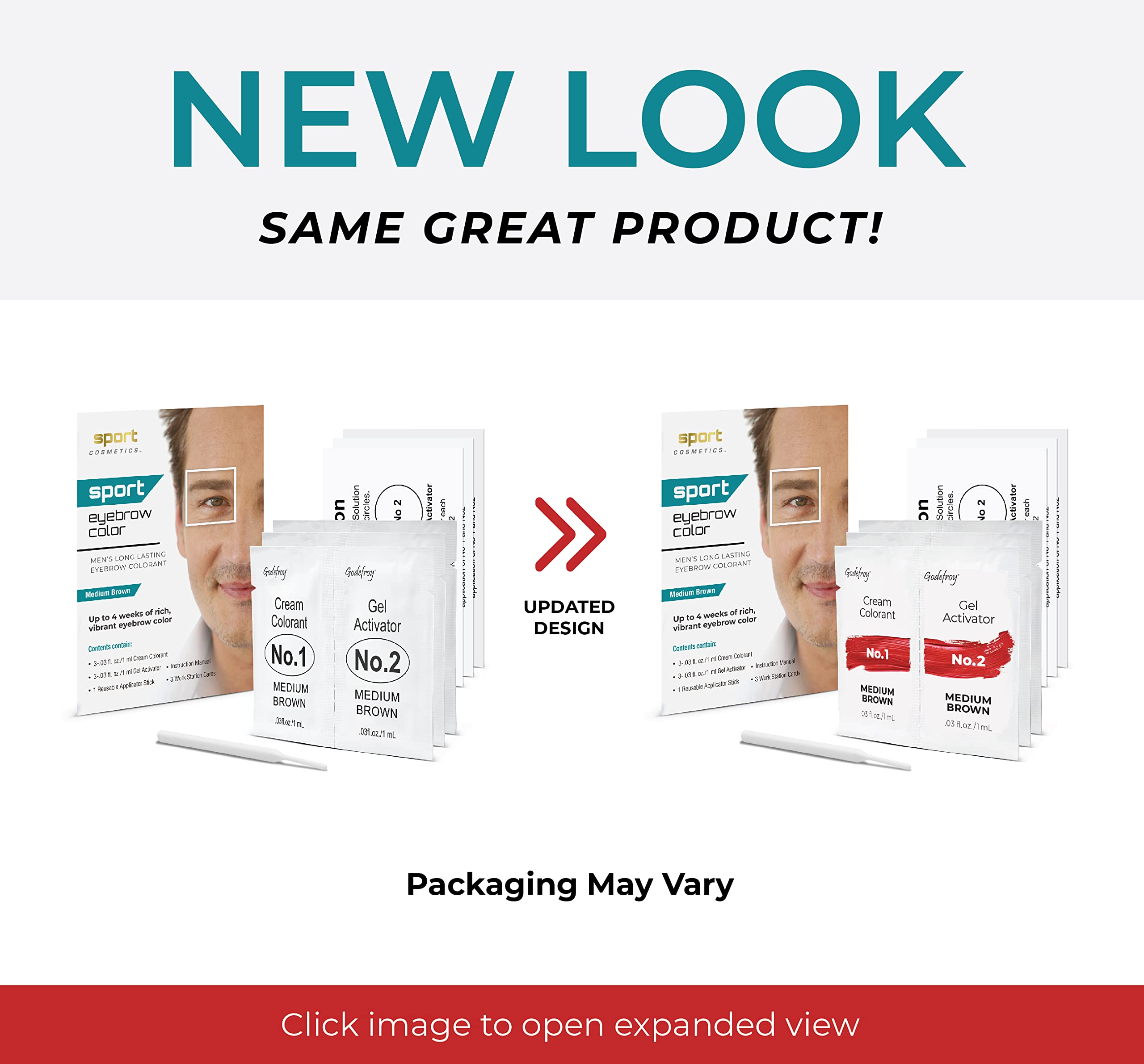 Sport Cosmetics compact tube in grooming kit for on-the-go touch-ups