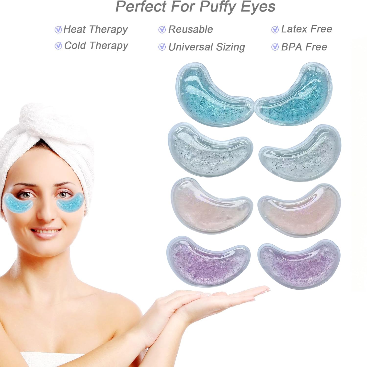 Pack gel yeux Sport Emblema, réduction des poches et des cernes.