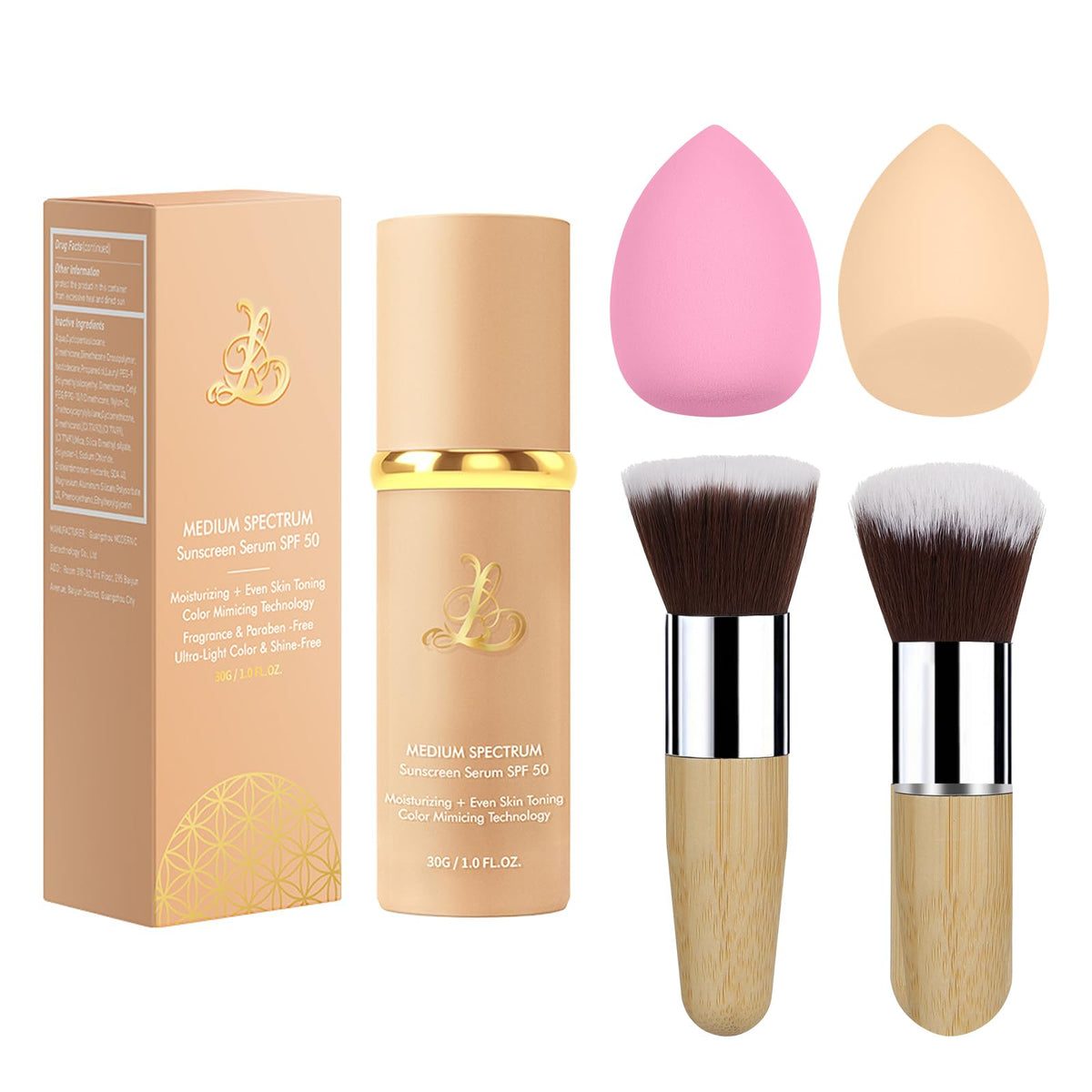 SPRINGSKY Match Foundation 4-en-1: bouteille-pompe pour une application rapide et homogène.