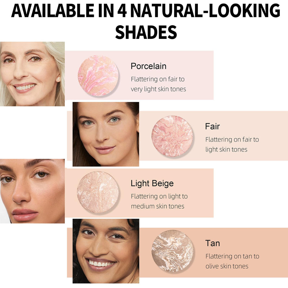 SPRINGSKY Poudre lumineuse pressée – finition glow subtile pour un effet satiné