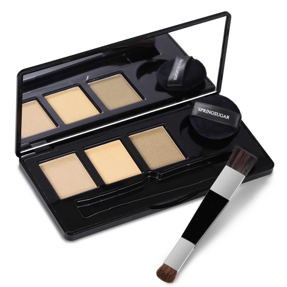 SPRINGSUGAR Root Touch Up – couverture des racines blonde, application rapide et naturelle