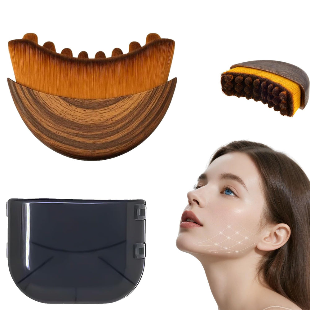 Sprsum brosse-contour-lymphatique-visage: contour plus défini et tonifié.