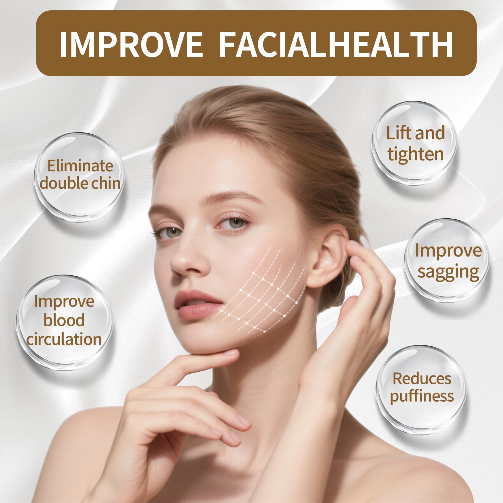 Sprsum brosse utilisée avec sérums pour optimiser l’absorption et les résultats skincare.