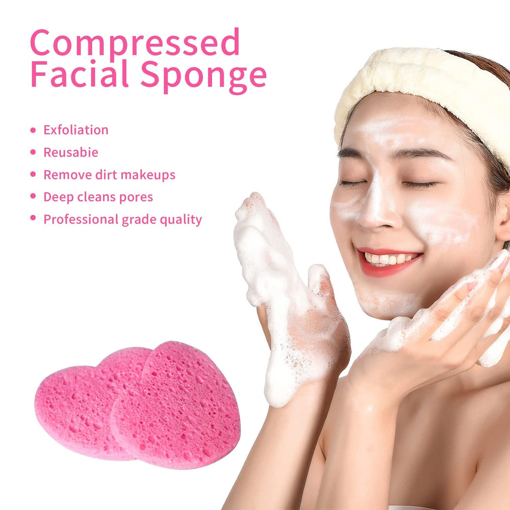 Éponge Spunspon pour démaquillage et retrait des masques