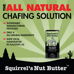 Squirrel's Nut Butter application peau: solution propre et efficace pour les frottements.