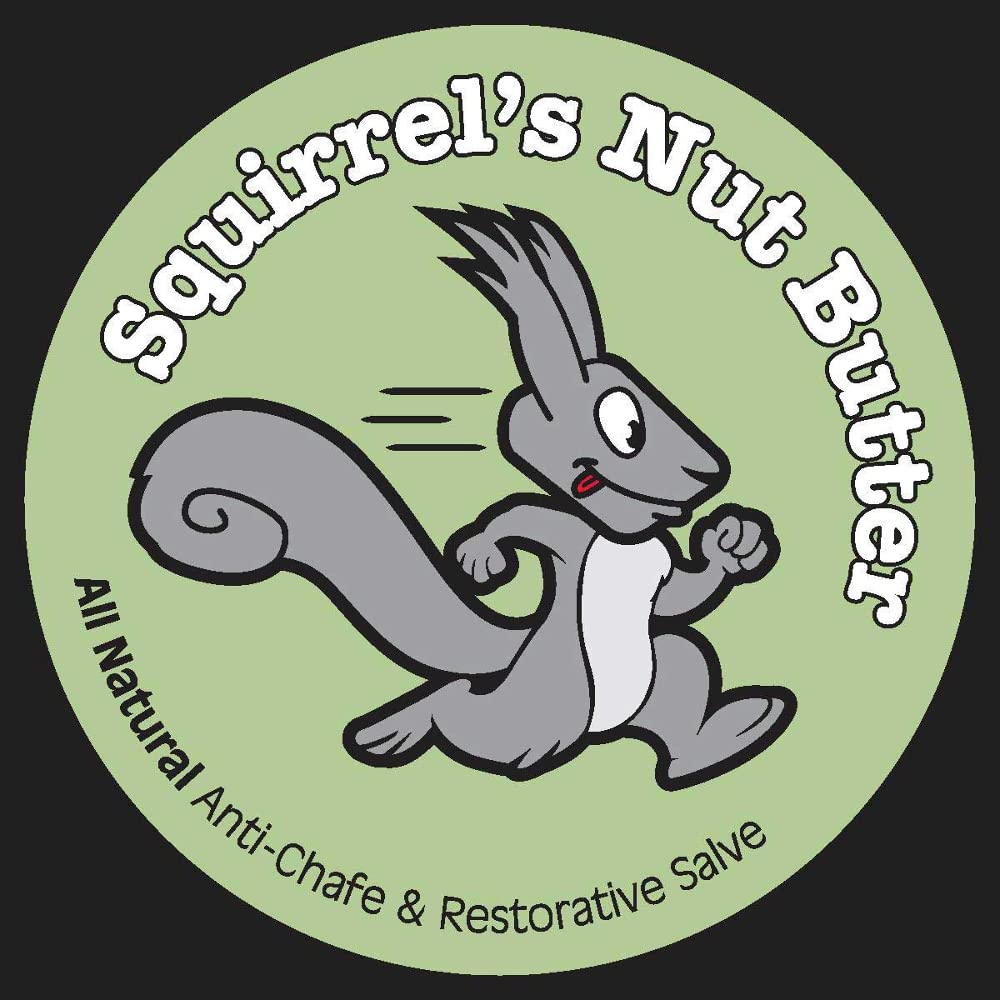 Squirrel's Nut Butter emballage clair et pratique pour une utilisation nomade.