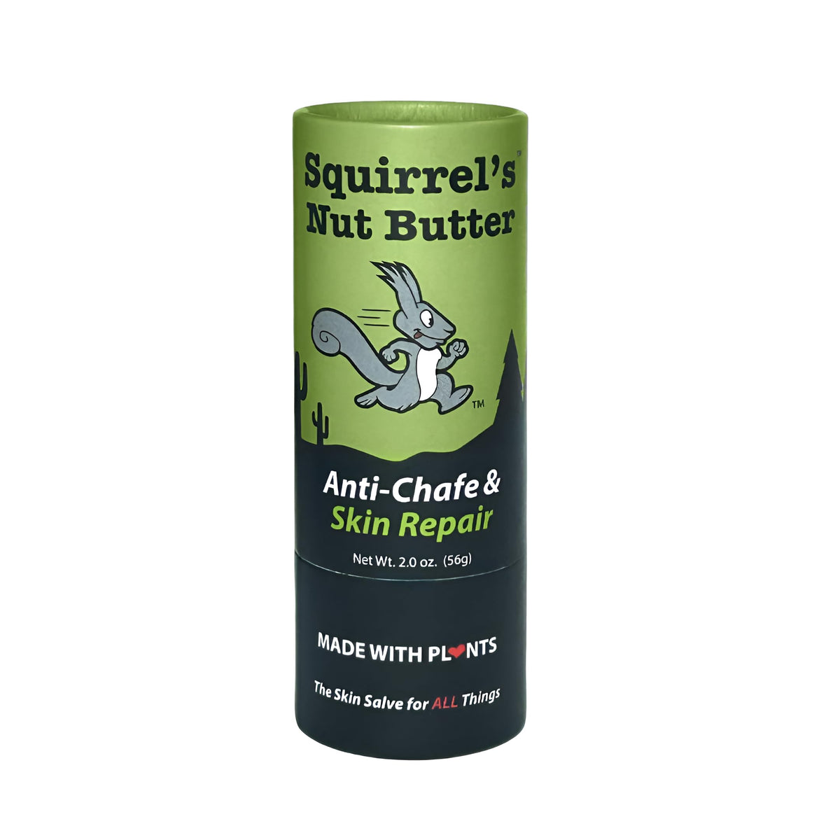 Squirrel's Nut Butter tube anti-frottement pour prévenir les frottements pendant l'entraînement