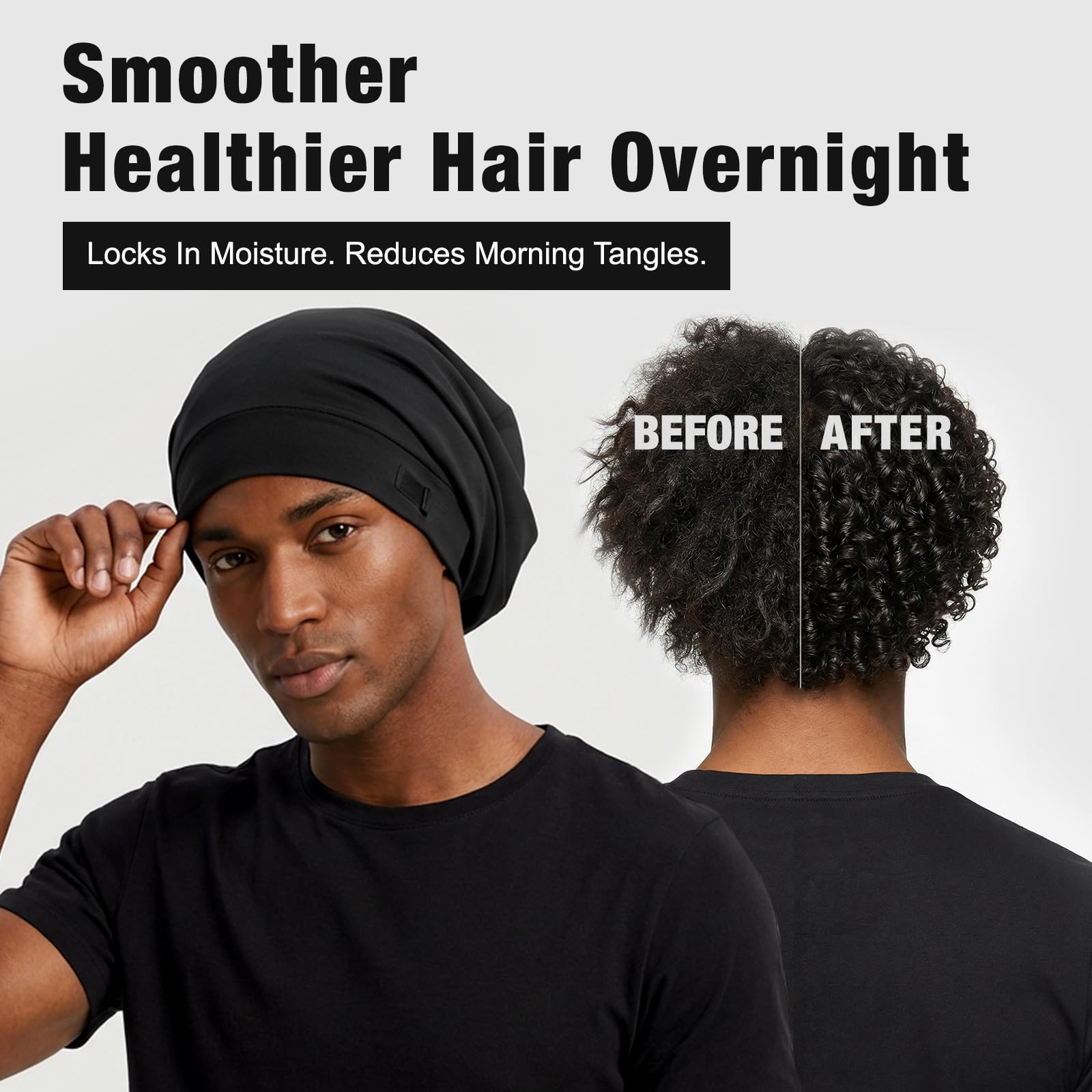 Bonnet satin Srevela exterieur coton doux, confort léger pour porter toute la journée.