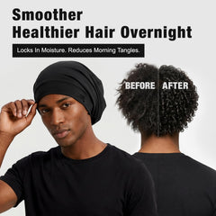 Bonnet satin Srevela exterieur coton doux, confort léger pour porter toute la journée.