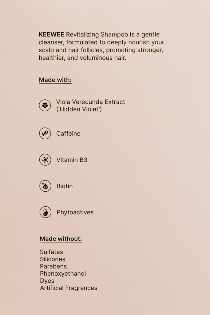 SRILabs KEEWEE formulation sans sulfates et parabènes respectueuse