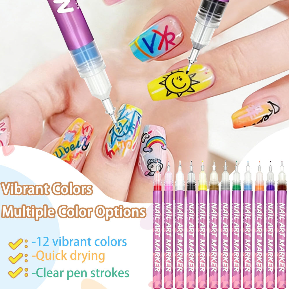 SRIOIO motifs variés: points, lignes et fleurs pour personnaliser chaque ongle.