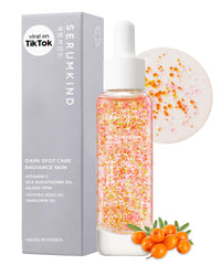 SRMKND SERUMKIND – bouteille de sérum visage pour un teint clair et lumineux.