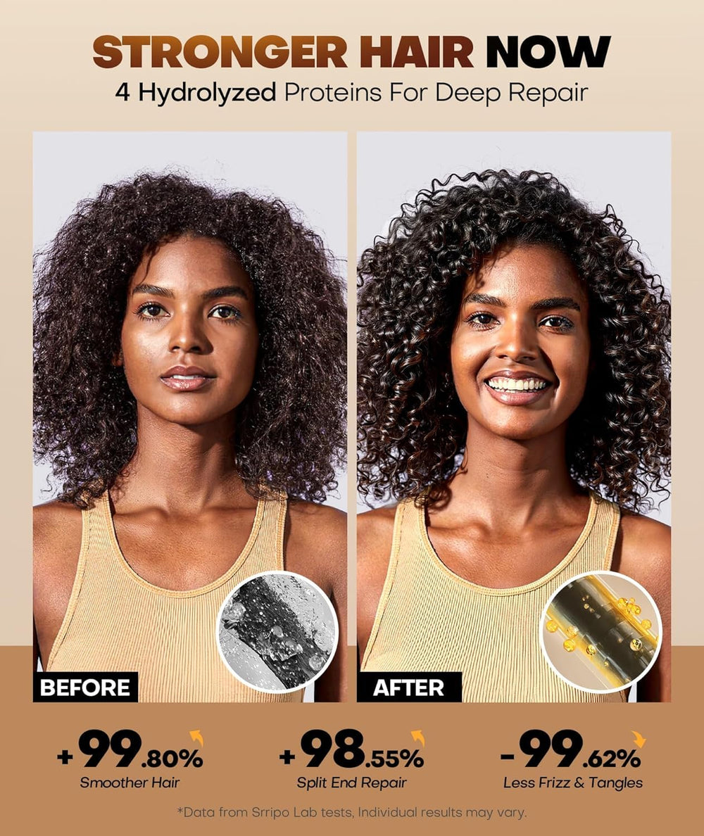 Srripo protéines hydrolysées quatre – renforcement des fibres capillaires