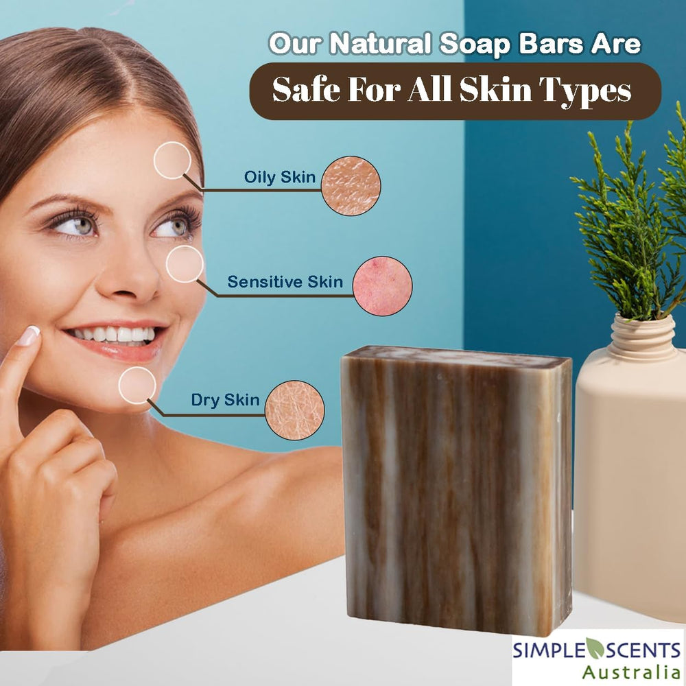 SSA Savon Santal ingrédients naturels et sûrs pour la peau.