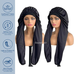 Confort Ssawhair bonnet compatible avec braids et locs