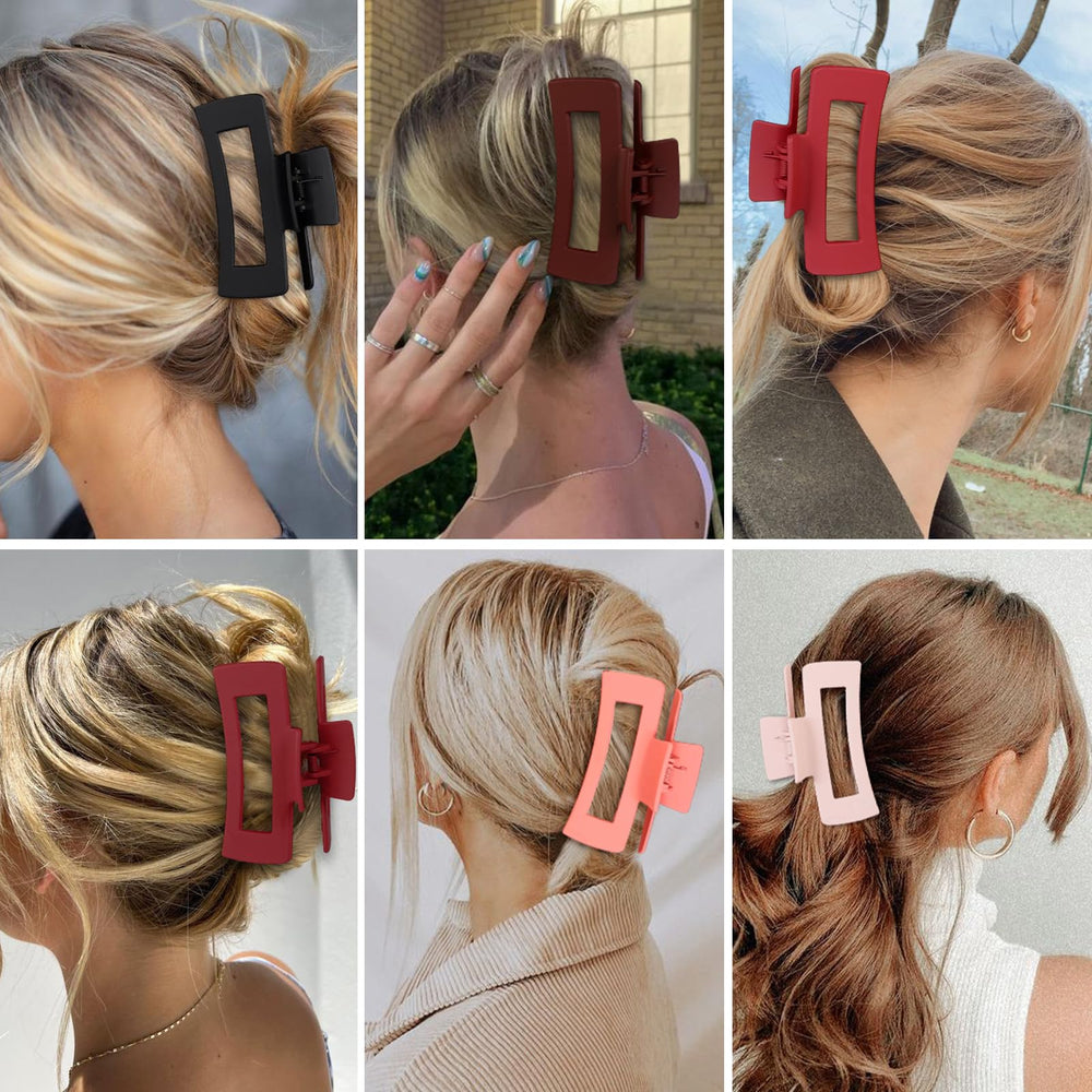 Clip-cheveux rectangulaire Sisiaipu utile en cuisine ou bain.