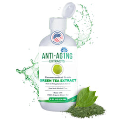 St. Croix Extrait Thé Vert Pur – compte-gouttes pratique pour routine quotidienne.