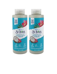 St. Ives coconut water orchid-lather bottle highlights natural cleansing