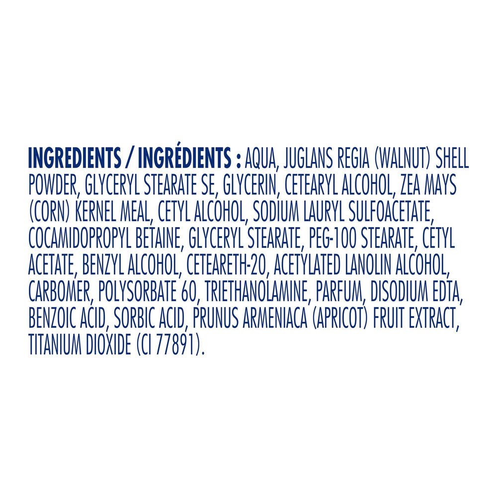 St. Ives Fresh Skin Scrub non comedogene pour pores propres.