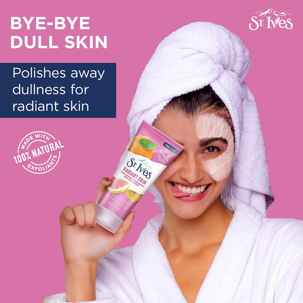 St. Ives Gommage Visage utilisation quotidienne : routine simple et efficace.