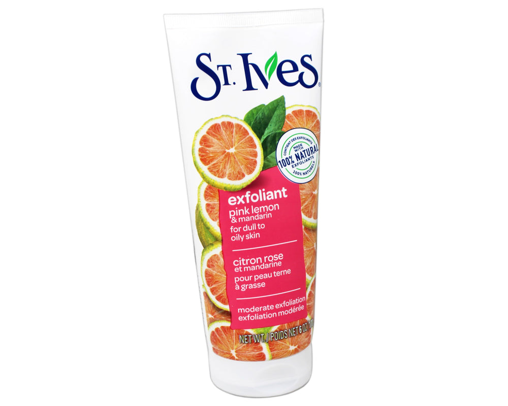 St. Ives Gommage Visage Zeste de Mandarine, exfoliation douce.