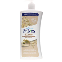 Lait corporel St. Ives avoine-karité, hydratation nourrissante.