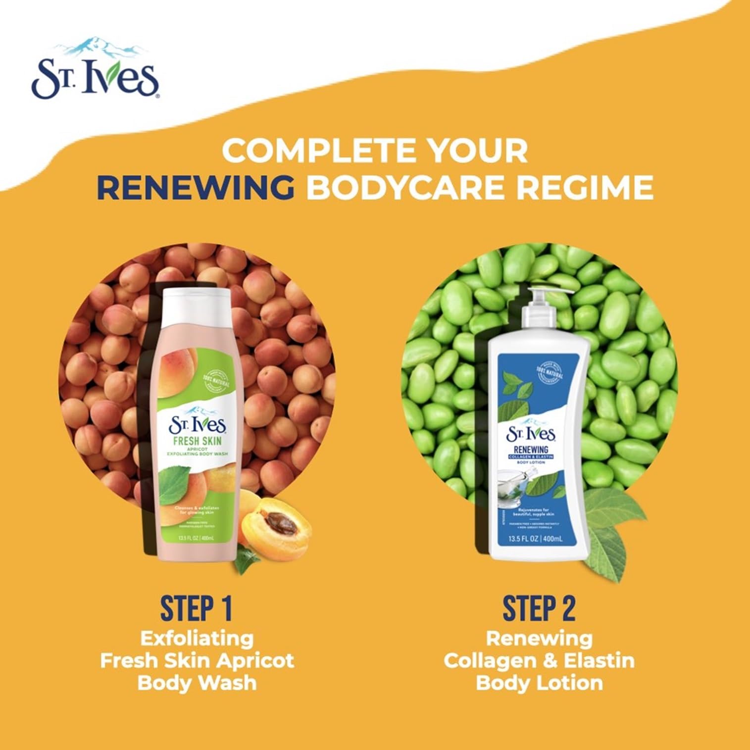 St. Ives – étiquette Cruelty-Free indiquée pour une utilisation éthique.