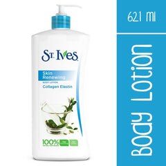 St. Ives lotion renouvelante pour mains et corps, absorption rapide.