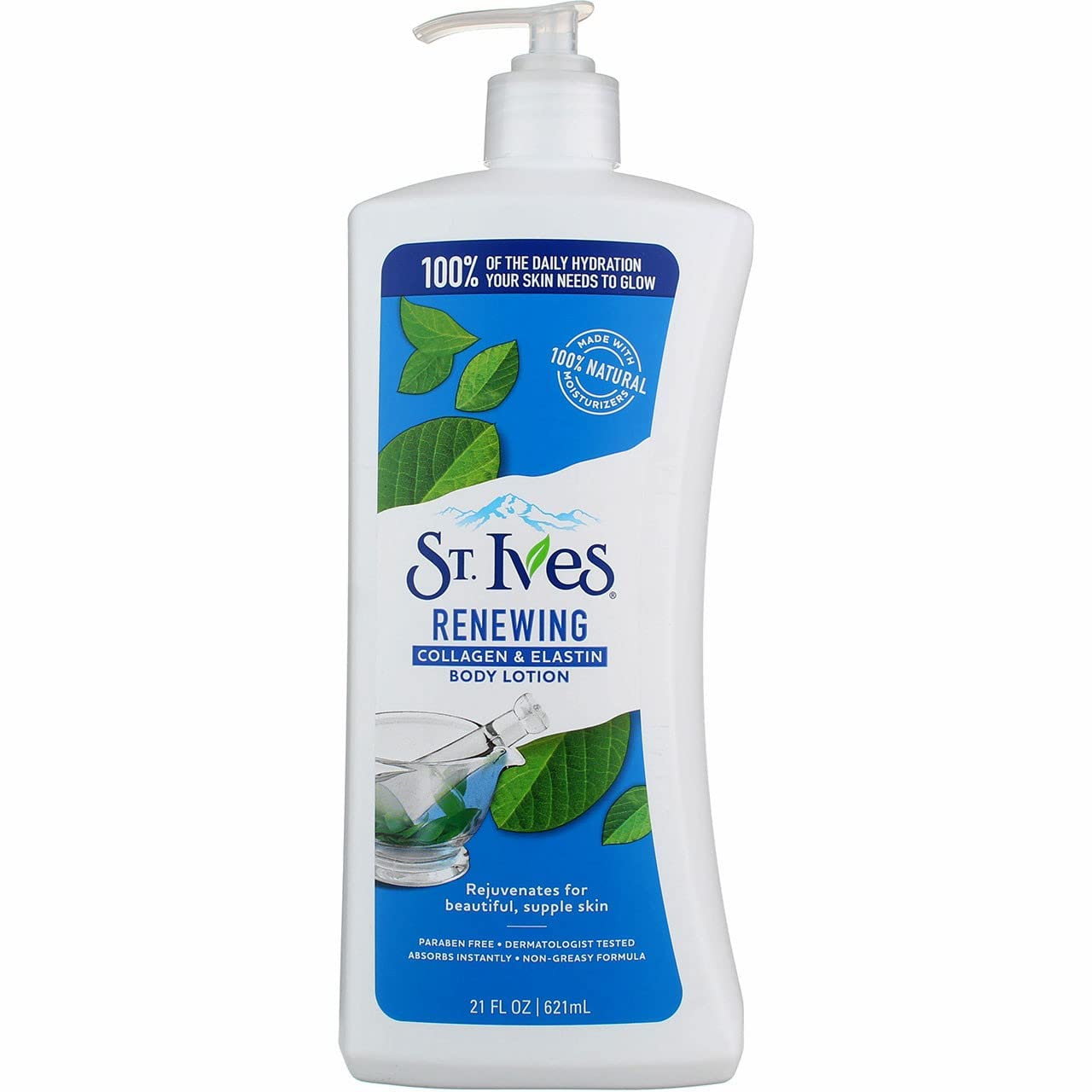 Appliquer après la douche pour peau souple avec St. Ives