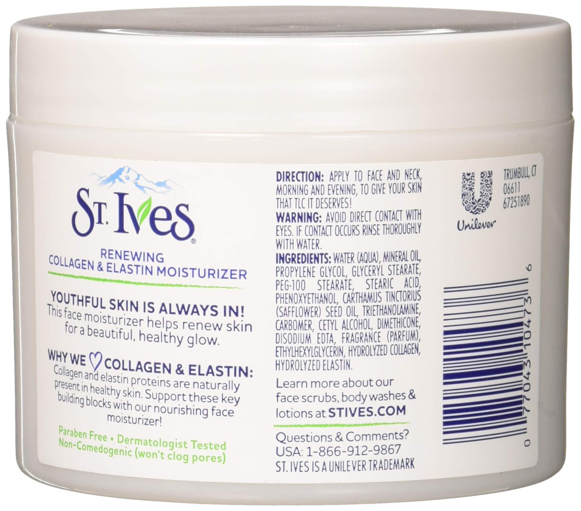 Pack de deux bouteilles St. Ives Renewing Collagen & Elastin, idéal pour tester.