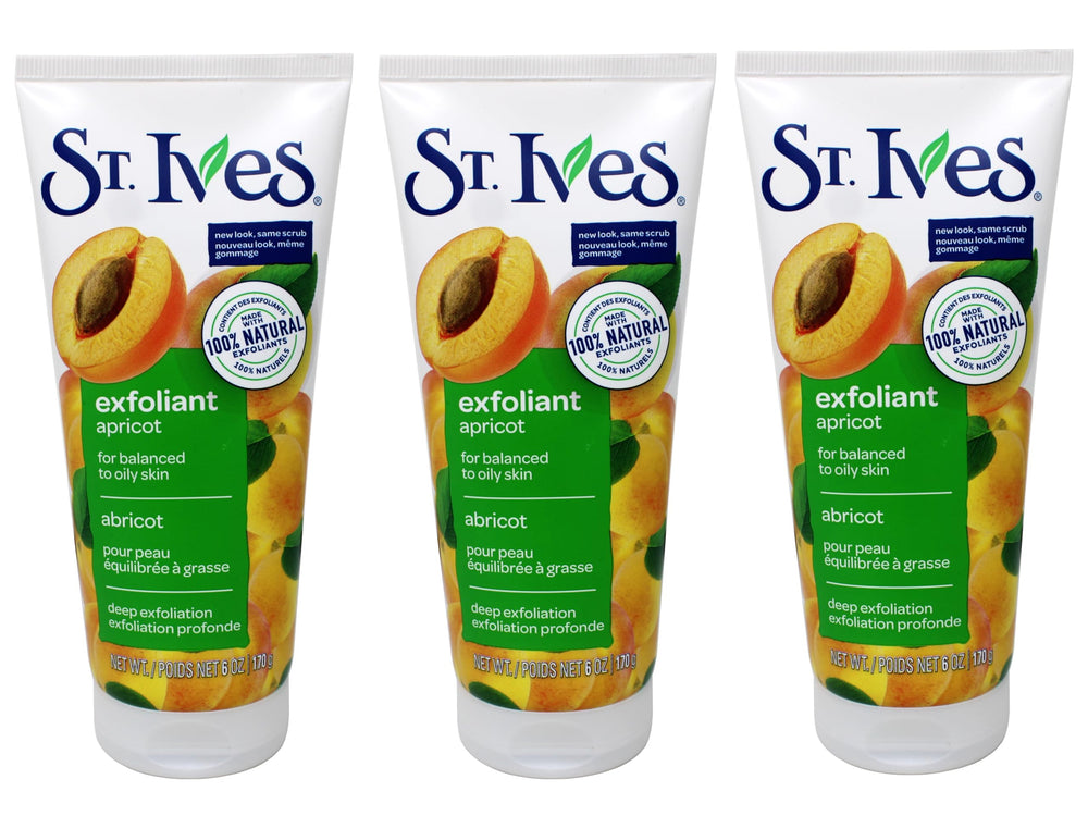St. Ives pack triple – emballage pratique pour le soin quotidien