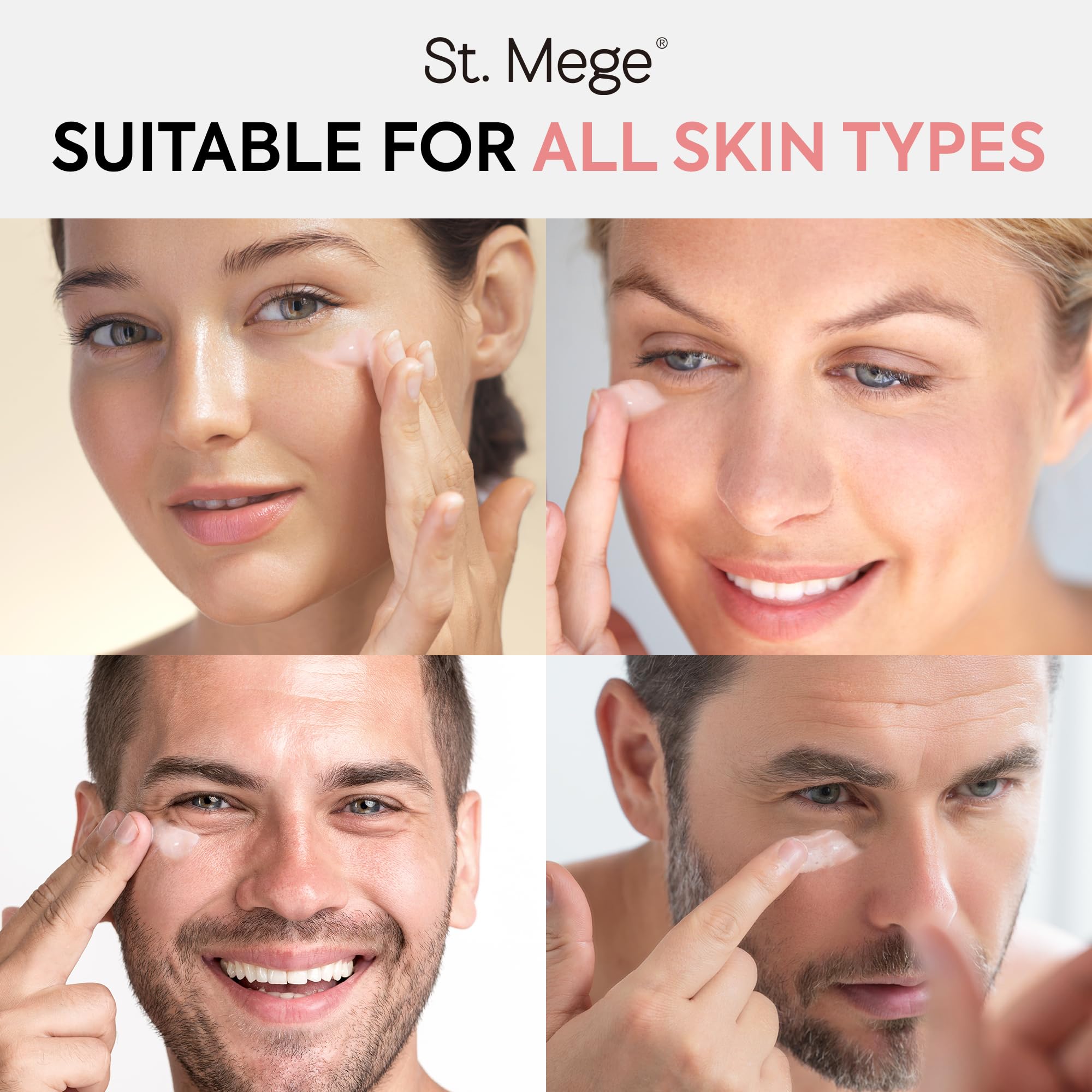 St. Mege Crème regard frais — convient à tous types de peau