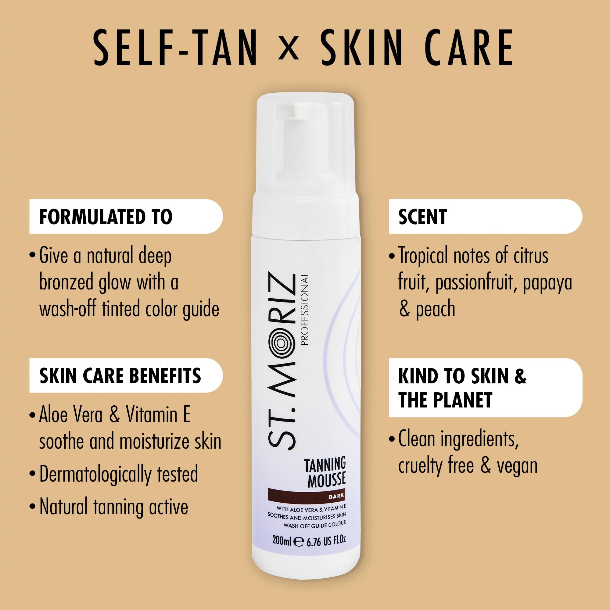 Application facile avec ST. MORIZ, couleur uniforme et sans effort