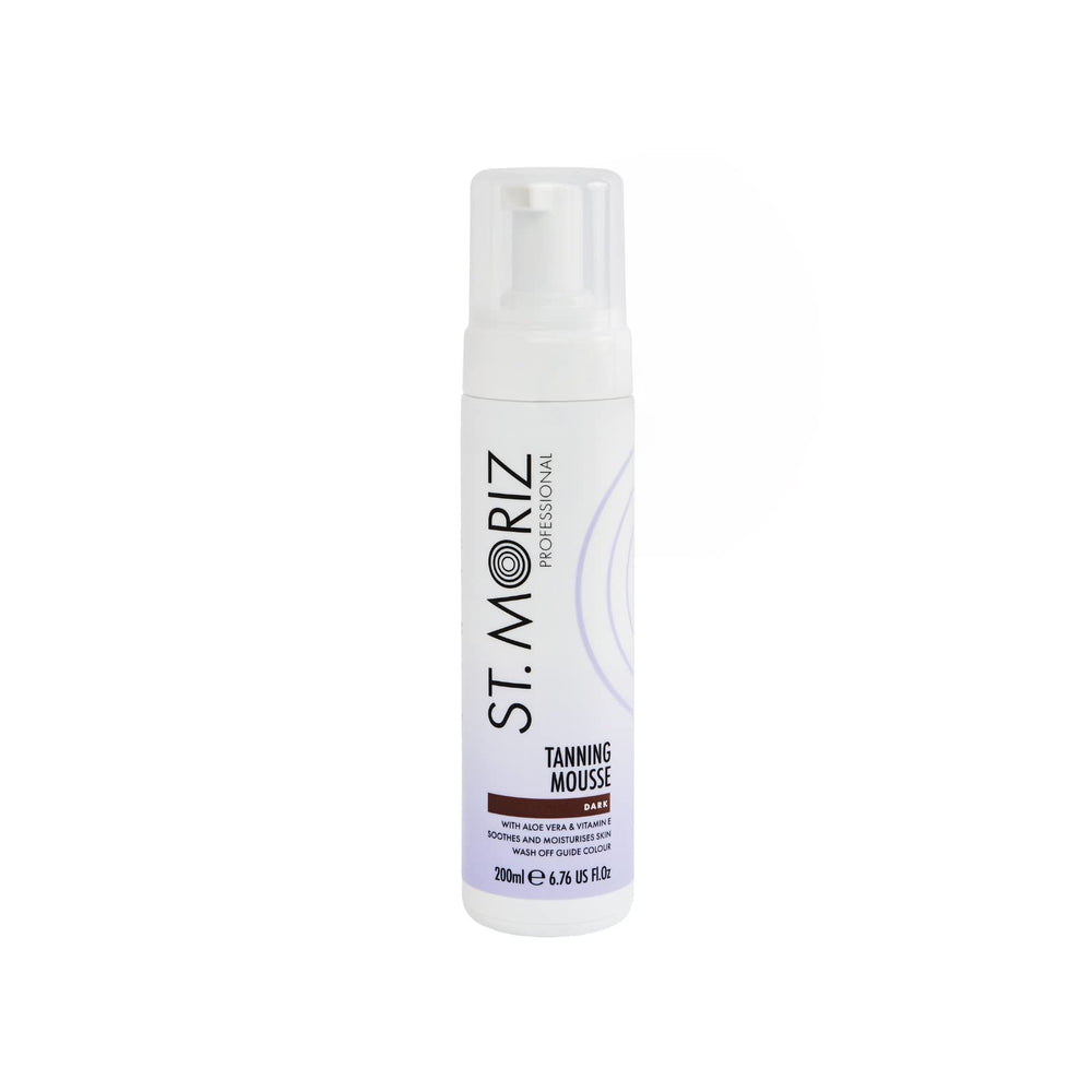ST. MORIZ mousse auto-bronzante noire, flacon prêt à l’emploi pour couleur immédiate