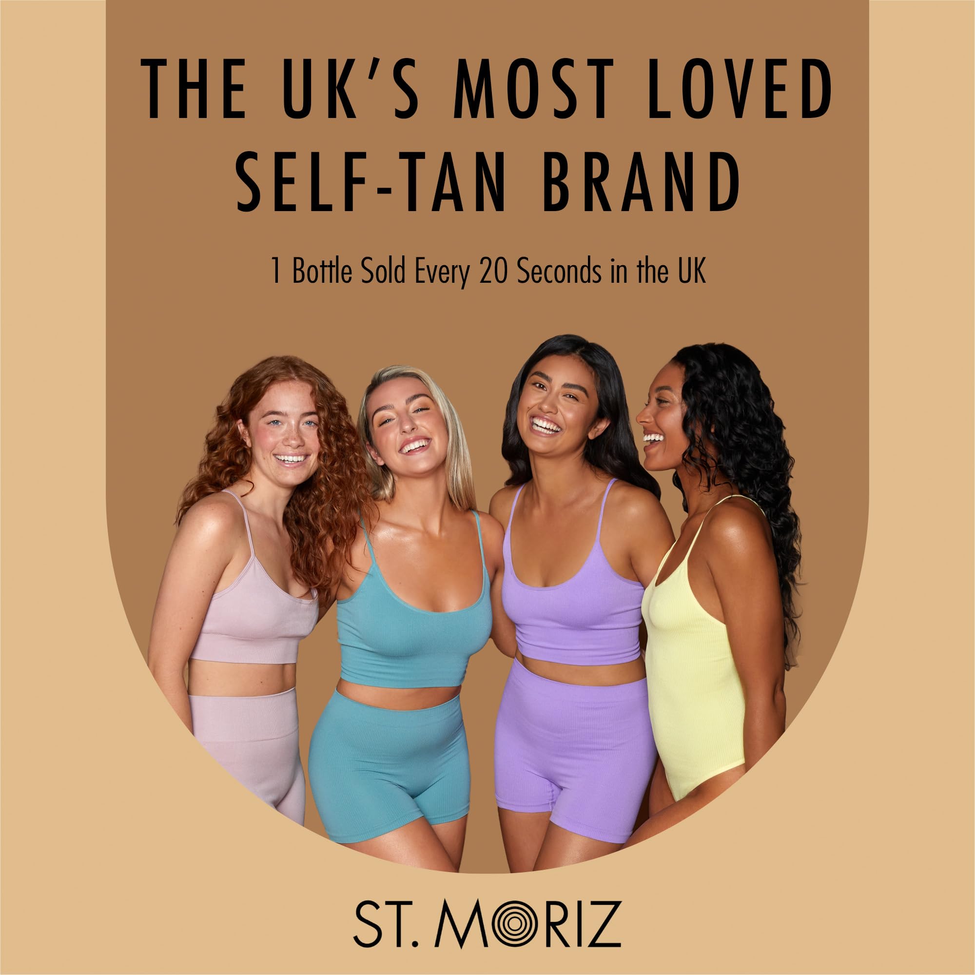 St Moriz Pro Dark Mousse guide couleur pour résultat sûr.