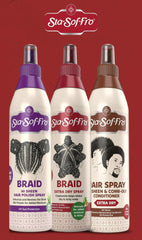 Sta-Sof-Fro Démêlage avant coiffage, cheveux faciles à démêler.