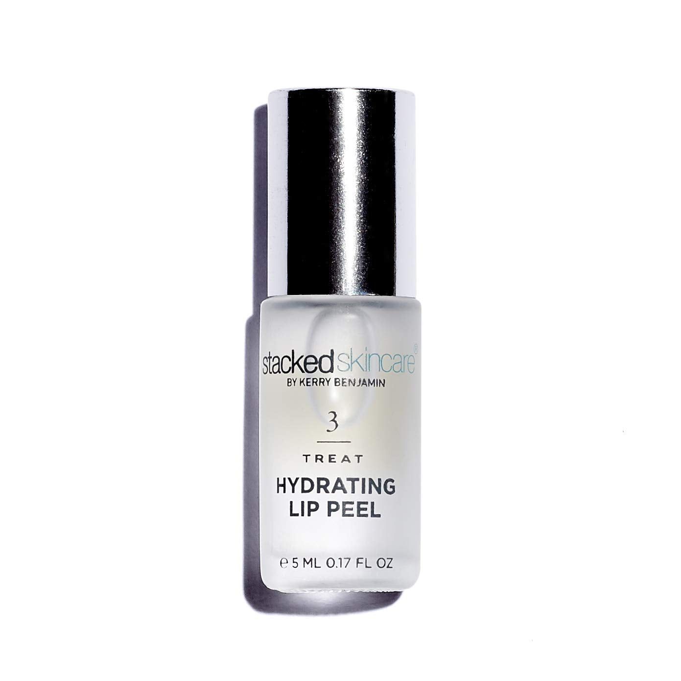 StackedSkincare gommage hydratant pour les lèvres – bouteille prête à exfolier sans rinçage.